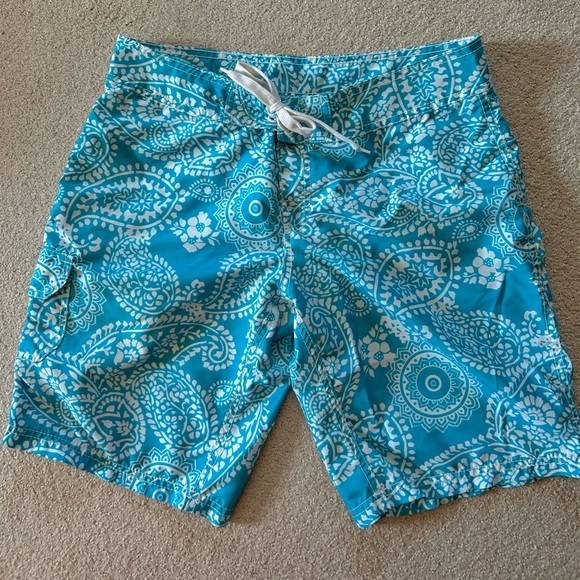 Kanu Surf | Teal board shorts. Size 4 - Picture 1 of 3